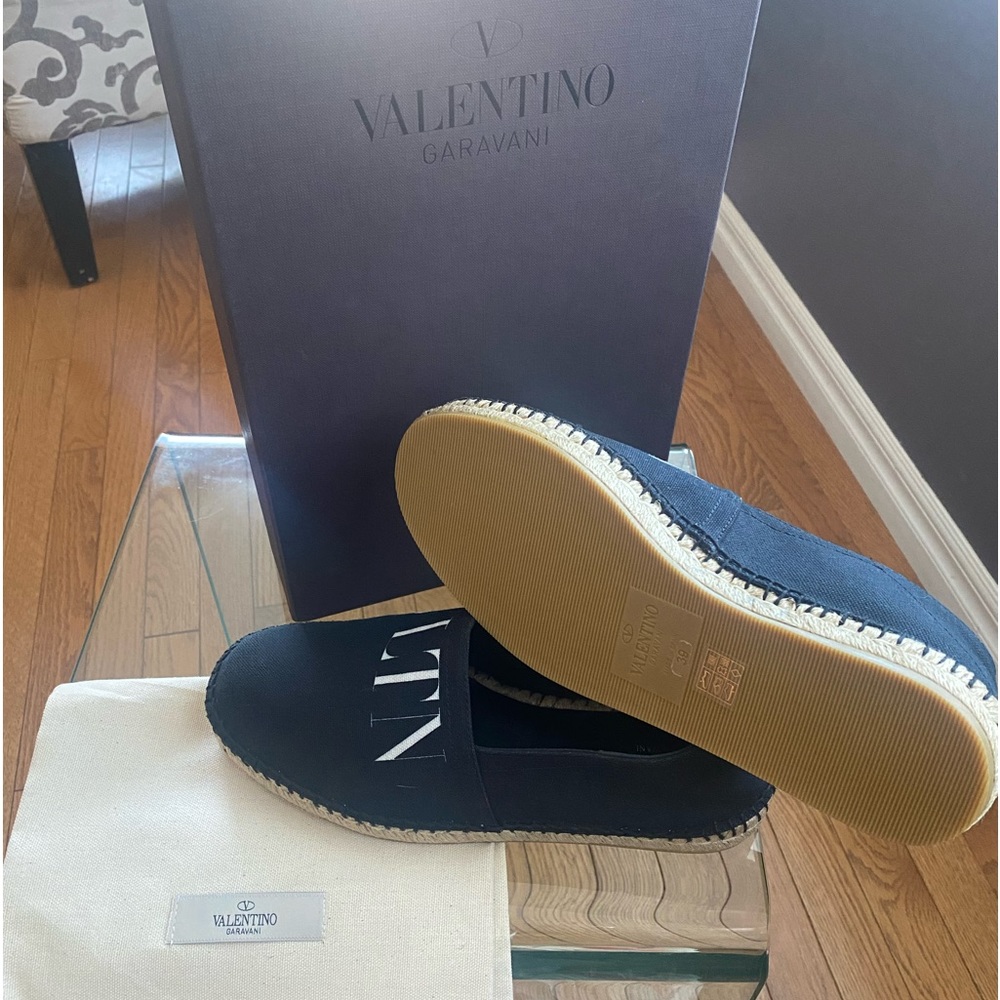 Valentino Garavani
VLTN cotton canvas espadrilles